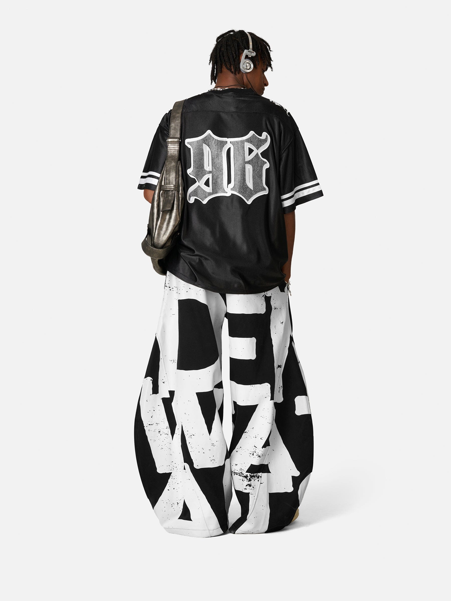 Aelfric Eden Hotfix Rhinestone Football Jersey