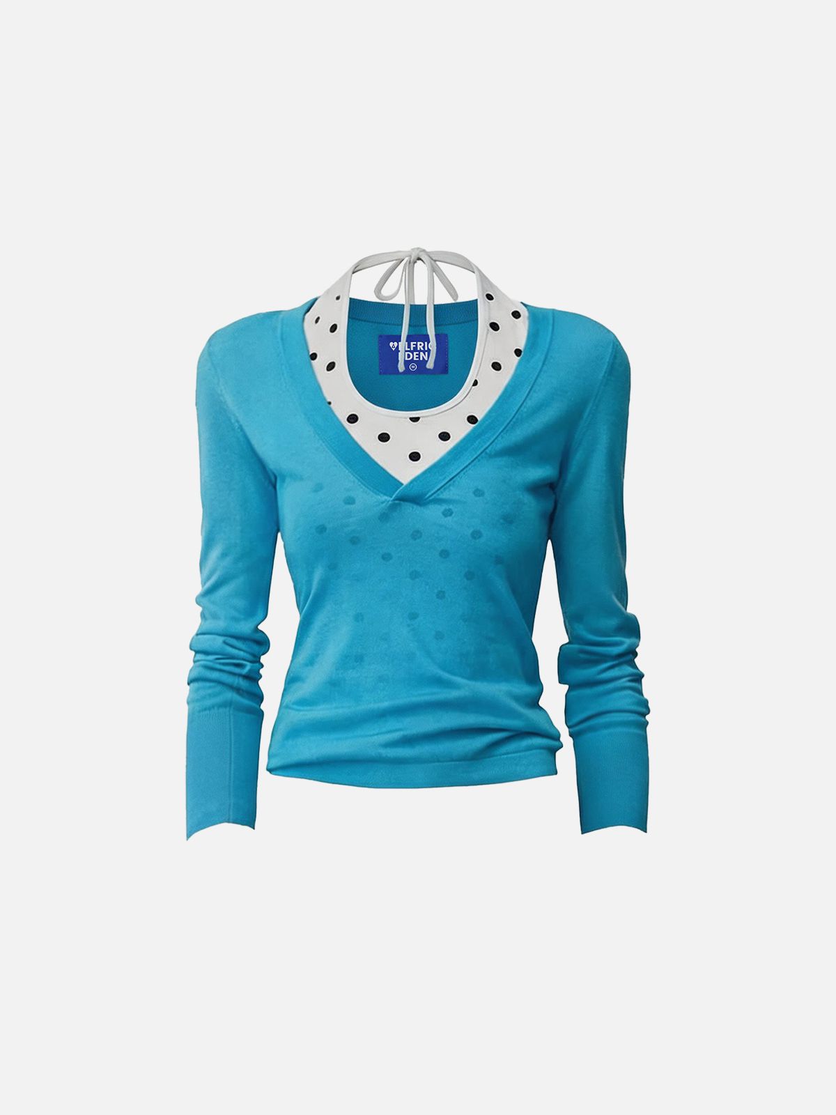 Aelfric Eden Polka Dot Layered Long Sleeve Tee