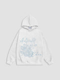 Aelfric Eden Oversized Flower Pattern Hoodie