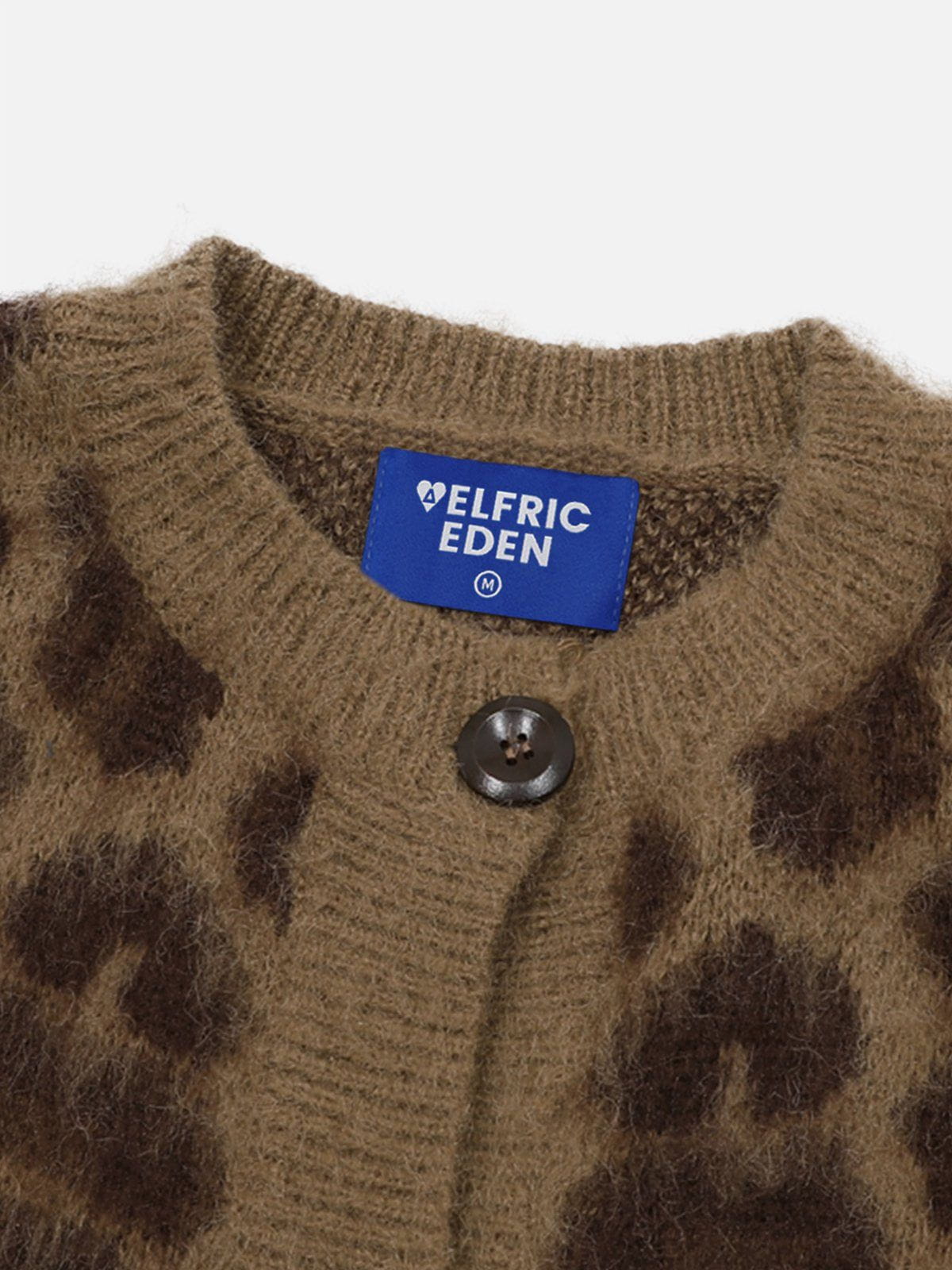 Aelfric Eden Leopard Graphic Cardigan