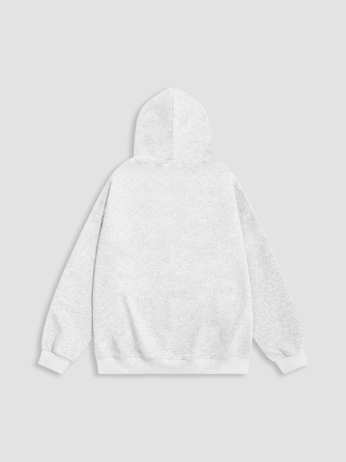 Aelfric Eden Oversized Flower Pattern Hoodie