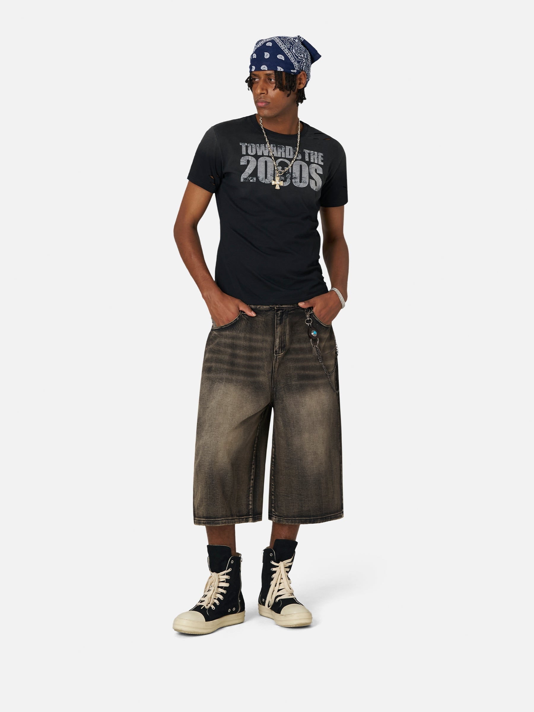 Aelfric Eden Vintage Washed Longline Jorts