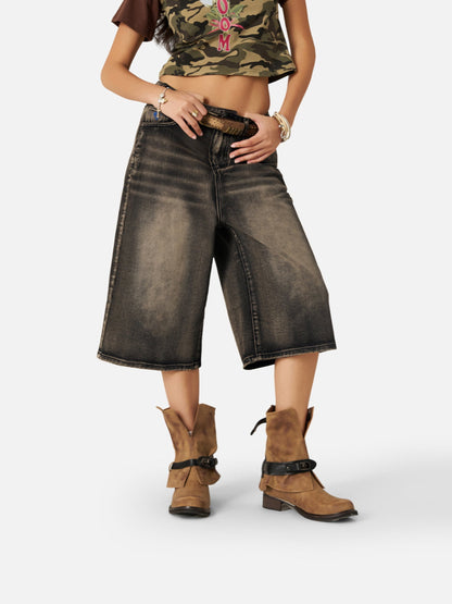 Aelfric Eden Vintage Washed Longline Jorts
