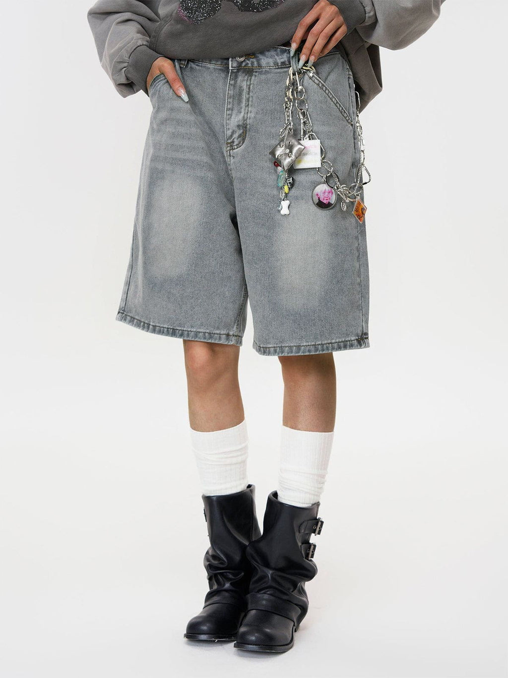 Aelfric Eden Washed Wrinkle Jorts